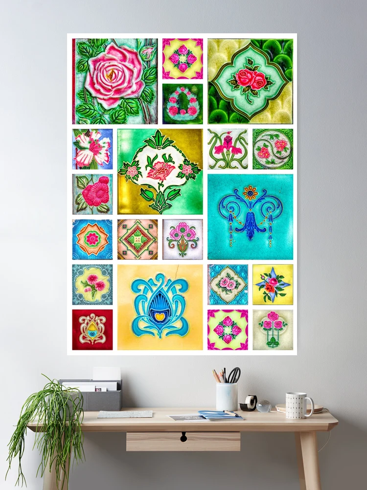 アート・デザイン・音楽 Peranakan Tiles SINGAPORE Singapore, Peranakan Tiles, rectangular 4
