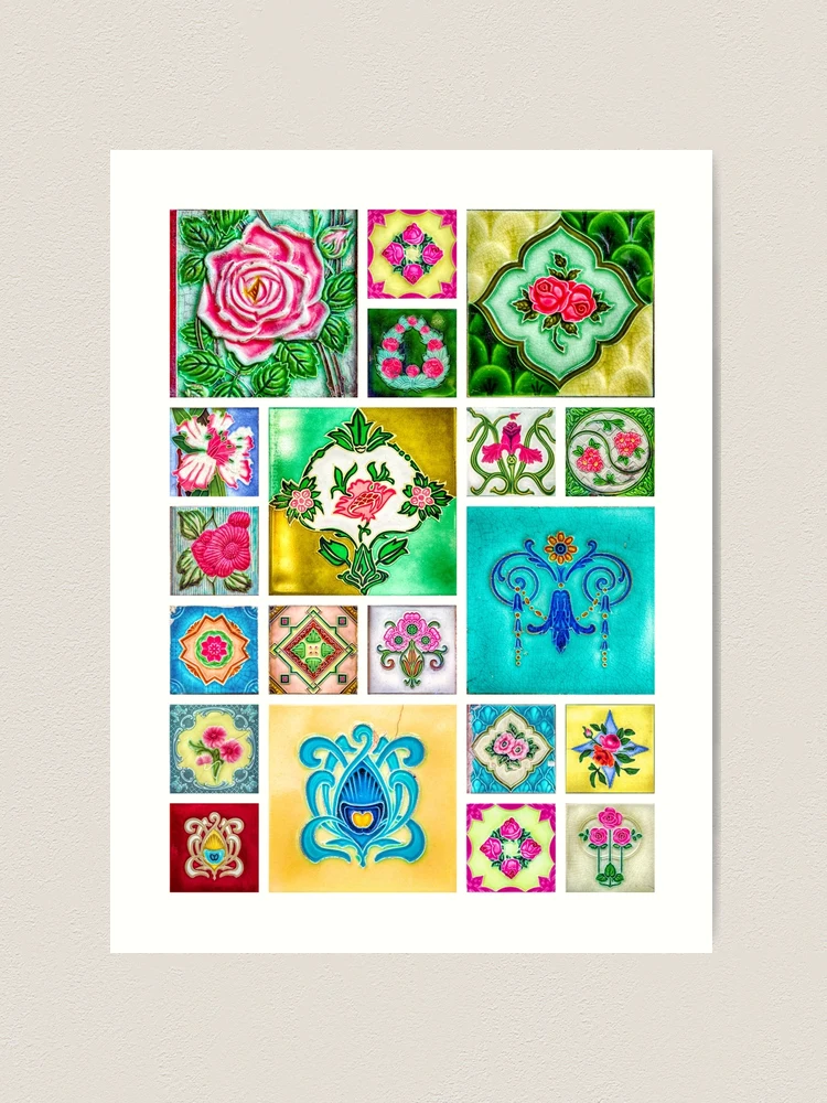 アート・デザイン・音楽 Peranakan Tiles SINGAPORE Singapore, Peranakan Tiles, rectangular 4