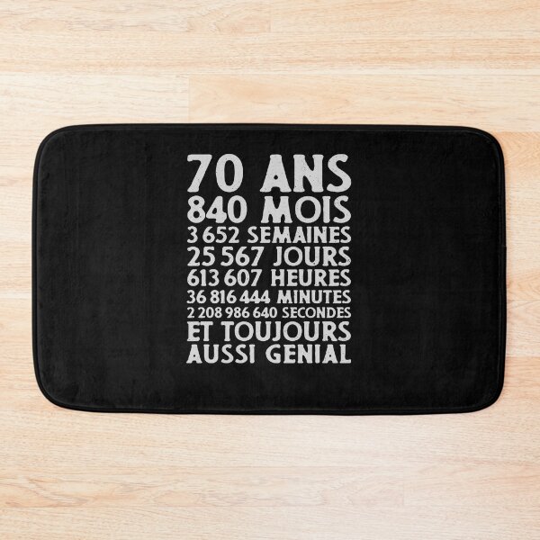 Item preview, 70 Années, jours, minutes - Papy Vieux Humour Grand-père designed and sold by TheLariat.