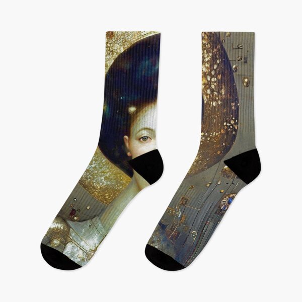 Item preview, Futuristic Interpretation of Portrait of Adele Bloch-Bauer designed and sold by thematics.