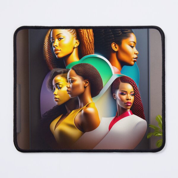 Item preview, Gothic 3D Women Wall Art - Captivating Dark Art for your Space - Sober Sips designed and sold by SoberSips.