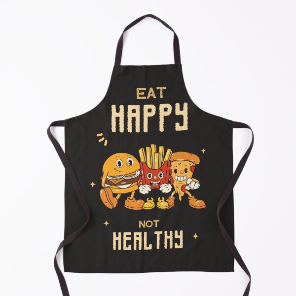 Item preview, Eat happy not healthy designed and sold by Prahaano Designs.