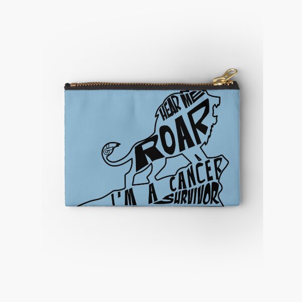 Item preview, prostate cancer Awareness light blue ribbon hear me roar I am a cancer survivor   designed and sold by shaderepublic.