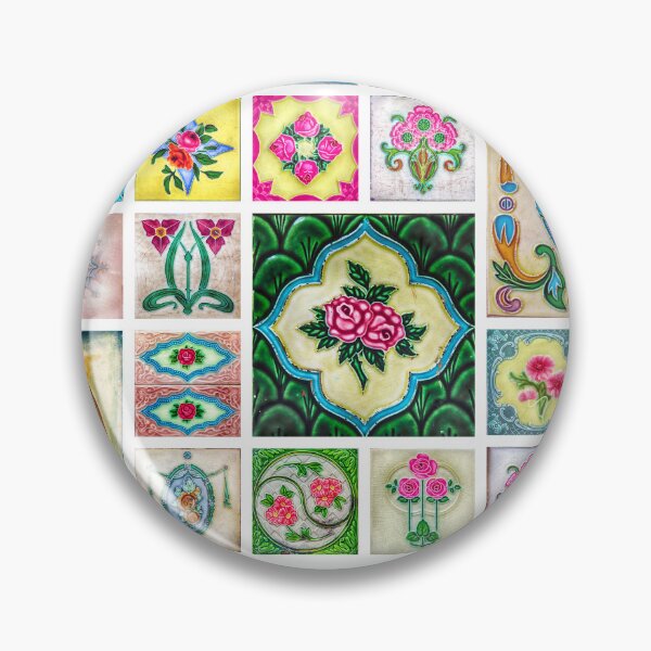 Artikelvorschau, Singapur, Peranakan-Fliesen, rechteckig 6 entworfen und verkauft von John Seaton Callahan.