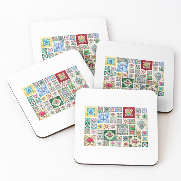 Item preview, Singapore, Peranakan Tiles, rectangular 6 designed and sold by John Seaton Callahan.