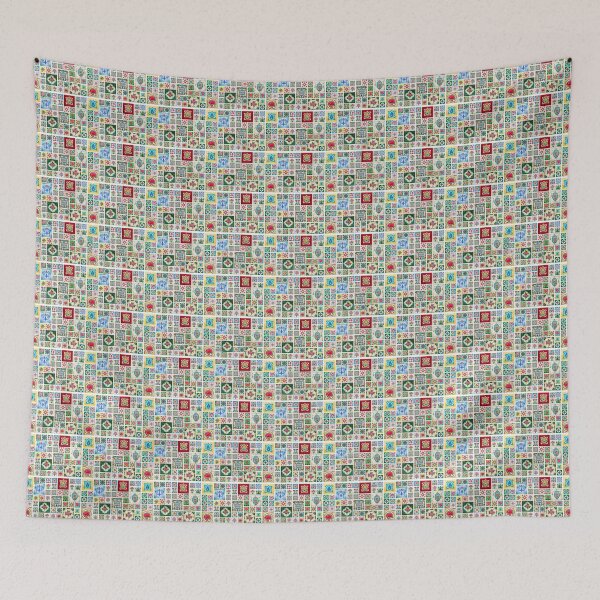 Item preview, Singapore, Peranakan Tiles, rectangular 6 designed and sold by John Seaton Callahan.