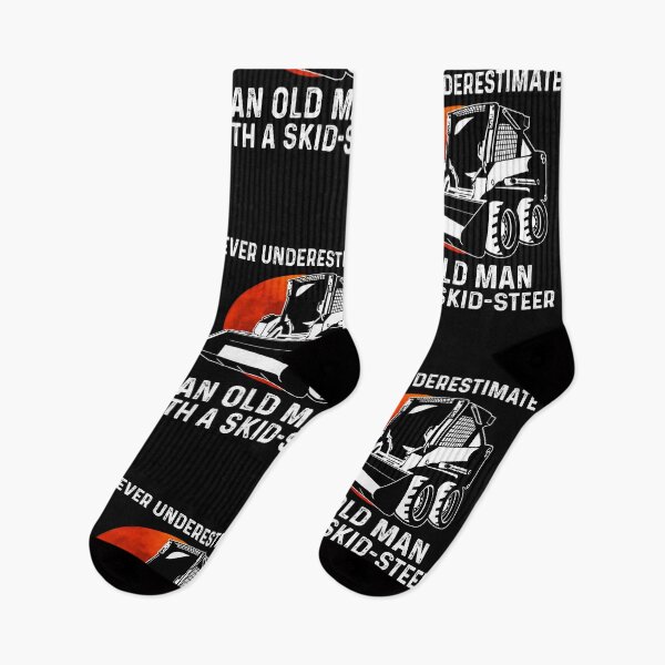 Item preview, Never Underestimate An Old Man With A Skid Steer Personalized Unisex designed and sold by ChomechaiWei.
