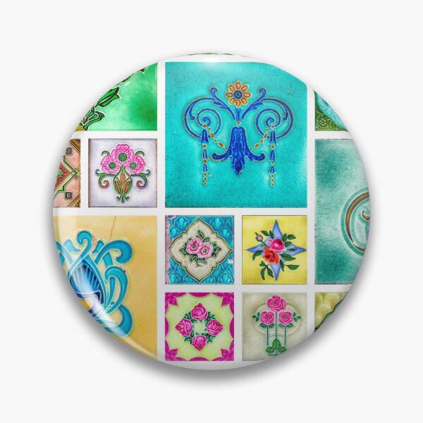 Item preview, Singapore, Peranakan Tiles, rectangular 7 designed and sold by John Seaton Callahan.