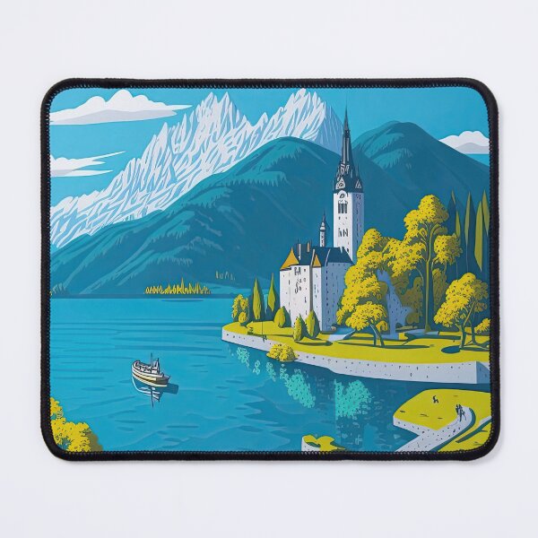 Item preview, Lake Bled designed and sold by fleurdesignart.