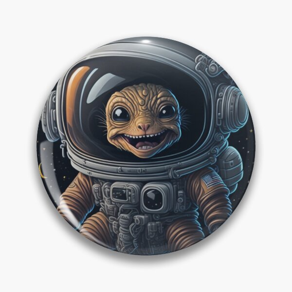 Artikelvorschau, Niedlicher und bezaubernder Astronauten-Alien entworfen und verkauft von PC-artist.