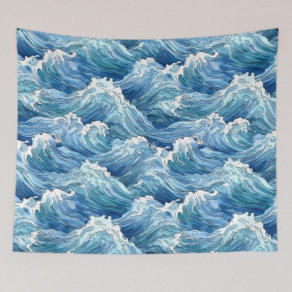 Item preview, Dance of the Tides - Under the Waves designed and sold by Pixelboys.