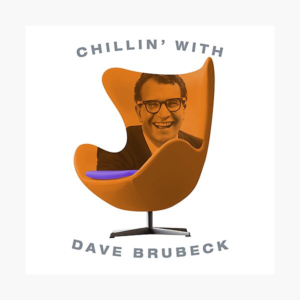 Chillin' With Dave Brubeck Photographic Print