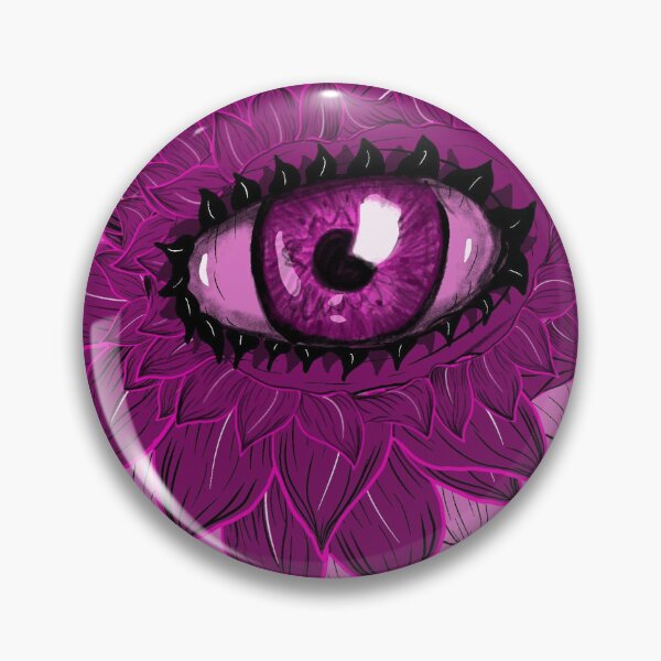 Item preview, Eye flower pink background  designed and sold by Craggadoon.