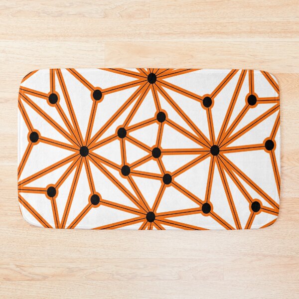 Item preview, Abstract geometric pattern - orange. designed and sold by K.S ART.