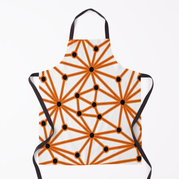 Item preview, Abstract geometric pattern - orange. designed and sold by K.S ART.