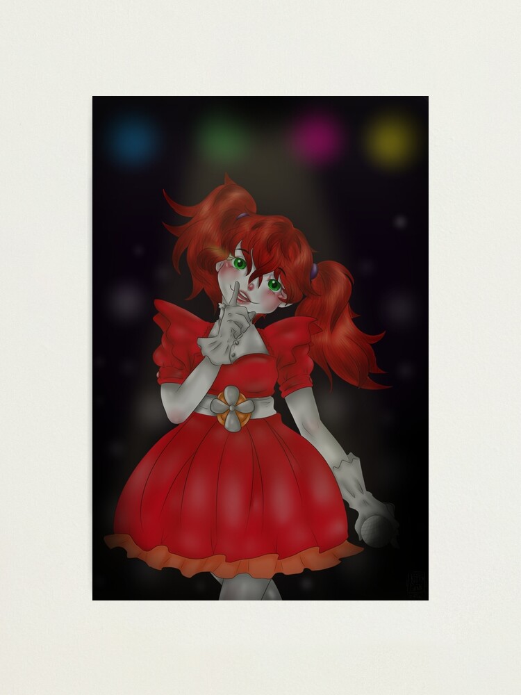 Lamina Fotografica Circus Baby Five Night S At Freddy S Sister Ubicacion De Sillysnowkitty Redbubble