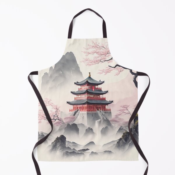 Item preview, Beautiful China, Fantasy castle designed and sold by SimpleWallArt.