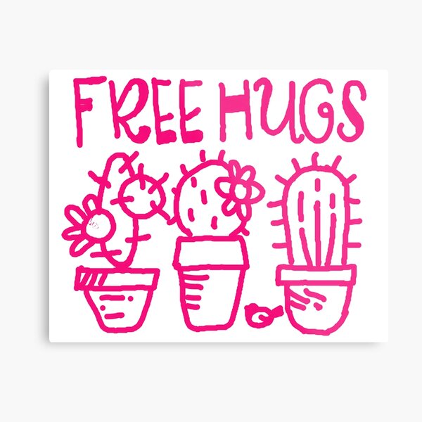 Free hugs my love Metal Print
