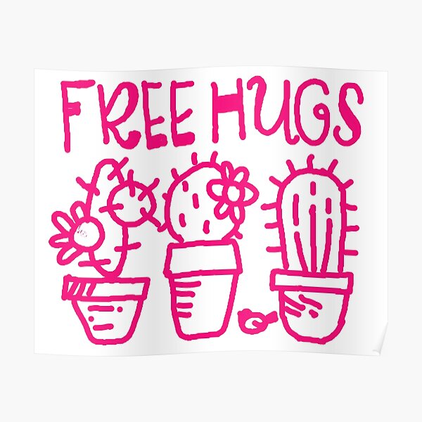 Free hugs my love Poster