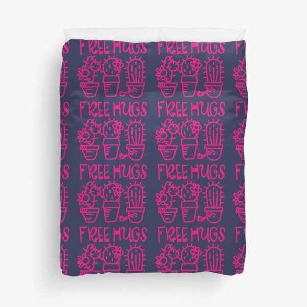 Free hugs my love Duvet Cover
