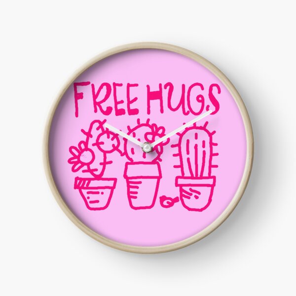 Free hugs my love Clock