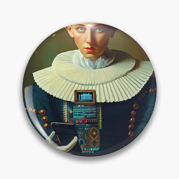 Item preview, Futuristic Interpretation of Arnolfini Portrait designed and sold by thematics.