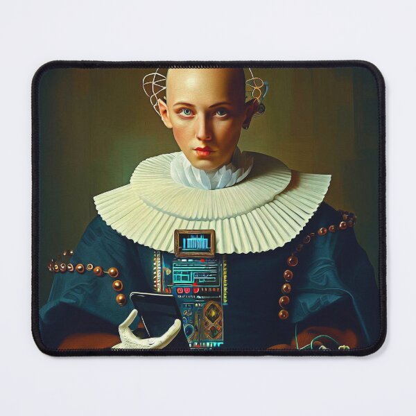 Item preview, Futuristic Interpretation of Arnolfini Portrait designed and sold by thematics.
