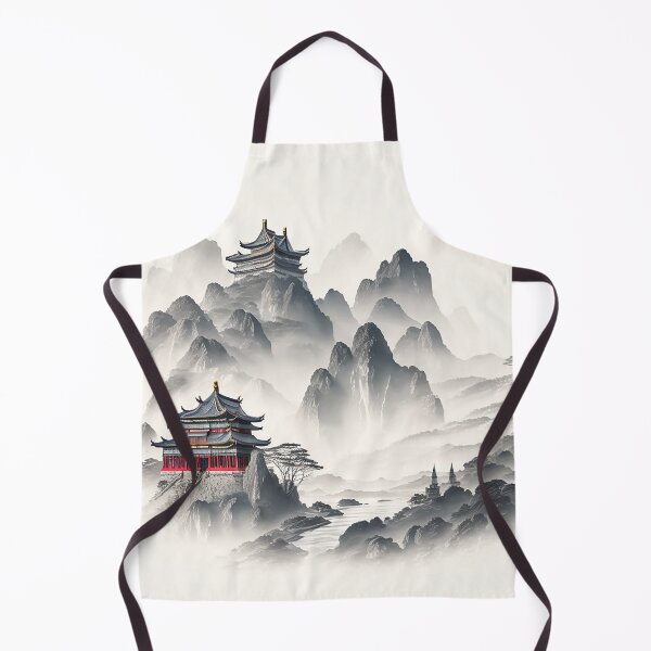 Item preview, Beautiful China, Fantasy castle designed and sold by SimpleWallArt.