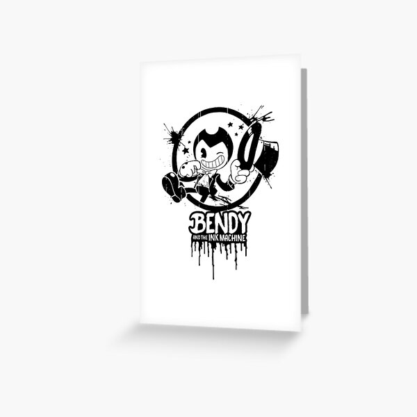 Bendy And The Ink Machine Chapter Greeting Card by Dede Dhea