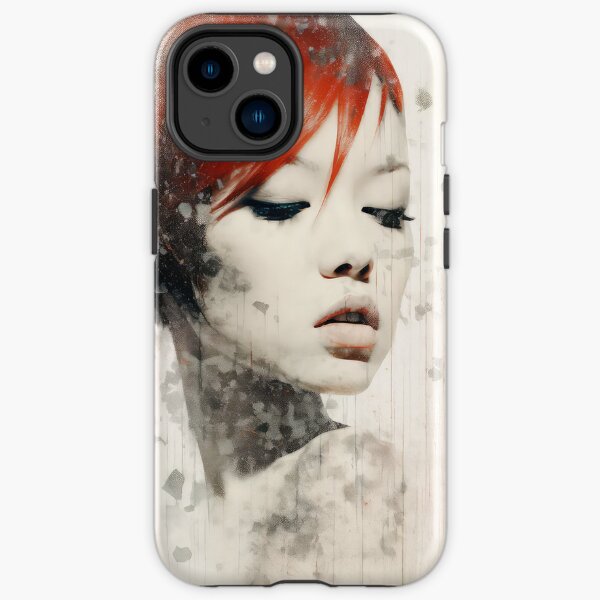 Stylishly Shy iPhone Tough Case