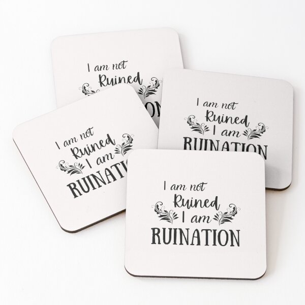 Item preview, I am not ruined I am ruination. Genya Safin designed and sold by shavonneamedee.