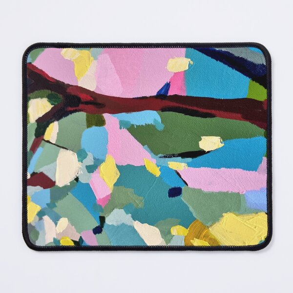 Item preview, Pretty In Pink Abstract Paint Marks  designed and sold by leahgordonartist.