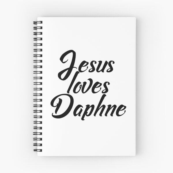 Item preview, Jesus loves Daphne designed and sold by Shalomjoy.