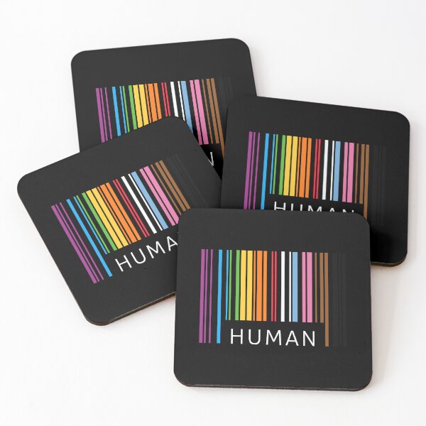 Item preview, Human LGBTQ Bar Code Pride Rainbow Flag Human Pride designed and sold by Designer-Girl.