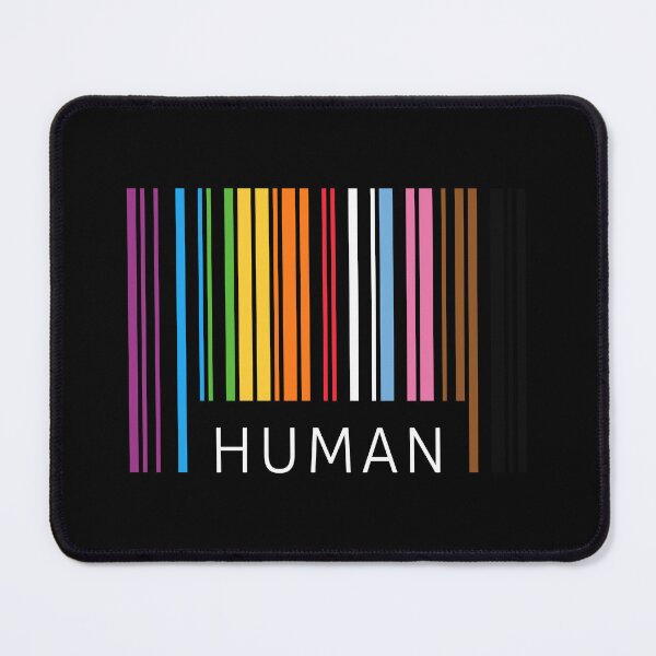 Item preview, Human LGBTQ Bar Code Pride Rainbow Flag Human Pride designed and sold by Designer-Girl.