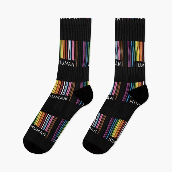Item preview, Human LGBTQ Bar Code Pride Rainbow Flag Human Pride designed and sold by Designer-Girl.