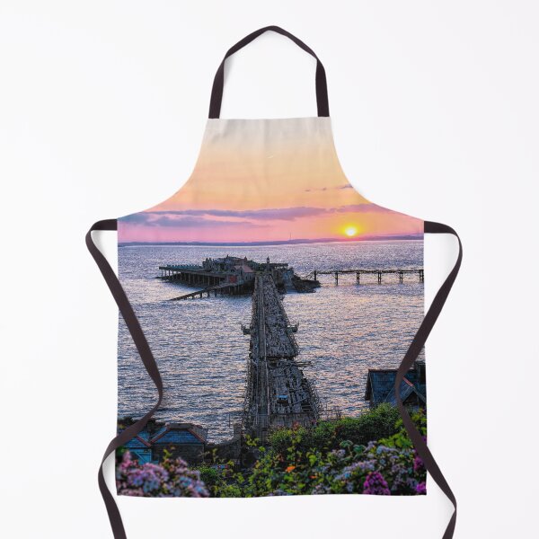 Item preview, Sunset Weston-super-Mare Birnbeck Old Pier Somerset UK designed and sold by acceleratorhams.