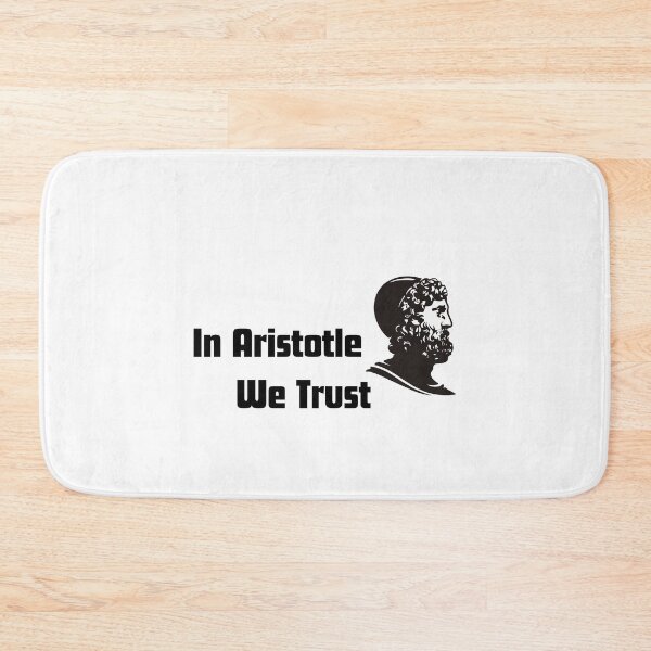 Item preview, In Aristotle We Trust designed and sold by Cleanthes.