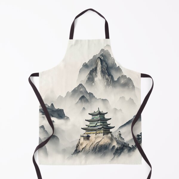 Item preview, Beautiful China, Fantasy castle designed and sold by SimpleWallArt.