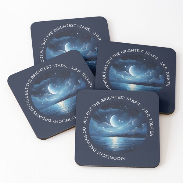 Item preview, Celestial Serenity - Night Sky Over the Ocean designed and sold by MelodySimmons.