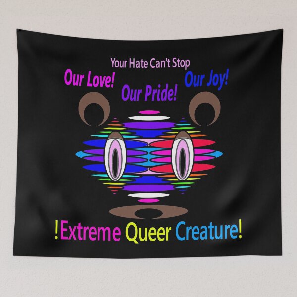 Item preview, Extreme Pride Creature! designed and sold by E-J-I-Designs.