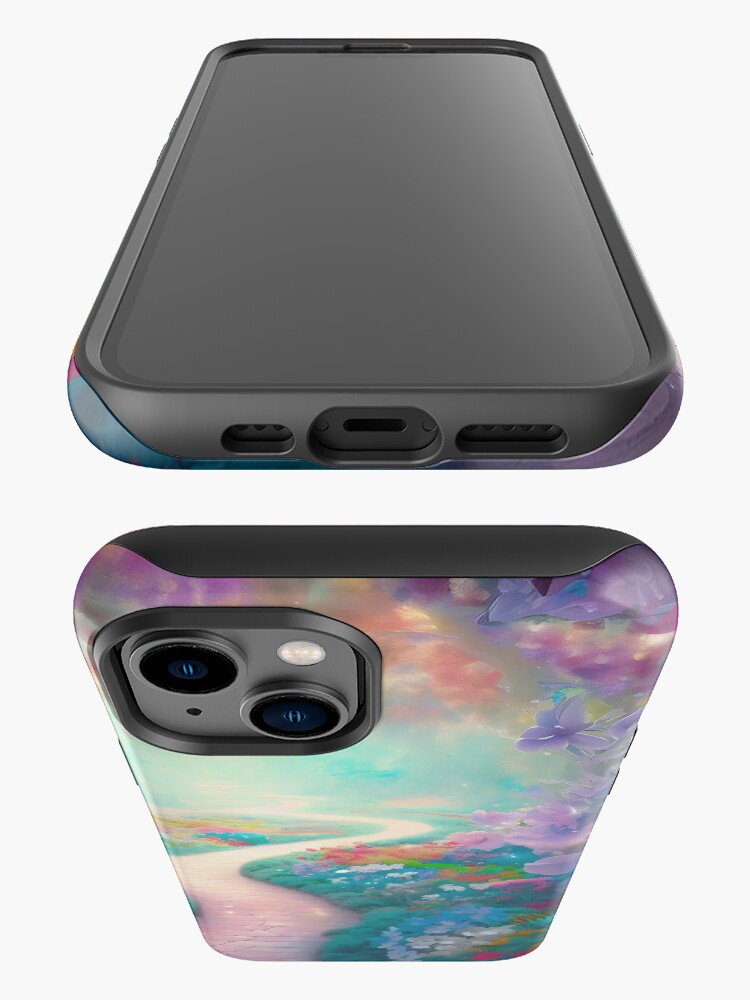 Thumbnail 3 of 4, iPhone Case, The Flower Path designed and sold by cokemann.