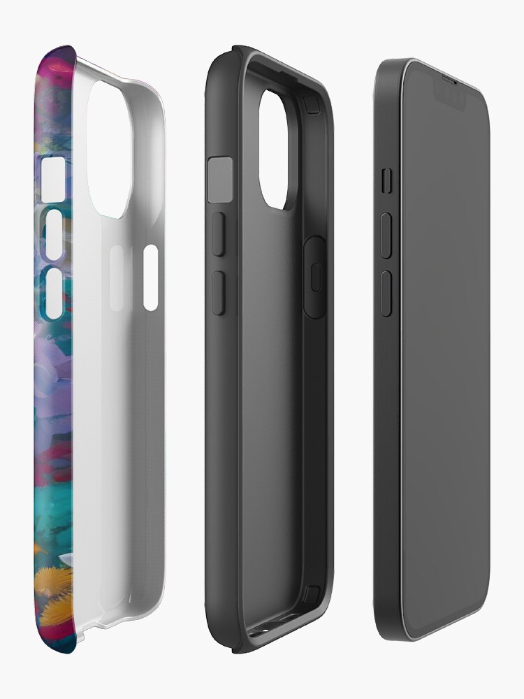Thumbnail 2 of 4, iPhone Case, The Flower Path designed and sold by cokemann.