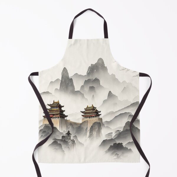 Item preview, Beautiful China, Fantasy castle designed and sold by SimpleWallArt.