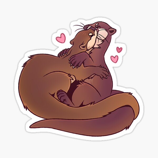 Item preview, North American Otter - Couple Lover designed and sold by Mr.Lemur.