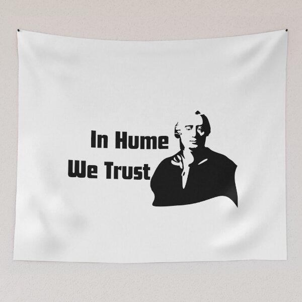 Item preview, In Hume We Trust designed and sold by Cleanthes.