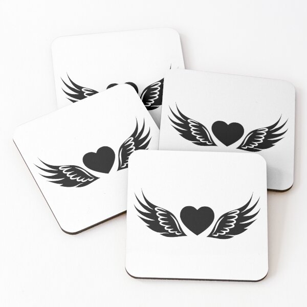 Item preview, Heart with wing designed and sold by DreamT-shirtSVG.