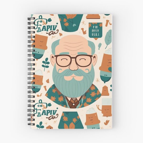 Item preview, fathers day illustrtion designed and sold by LUEE-Design.