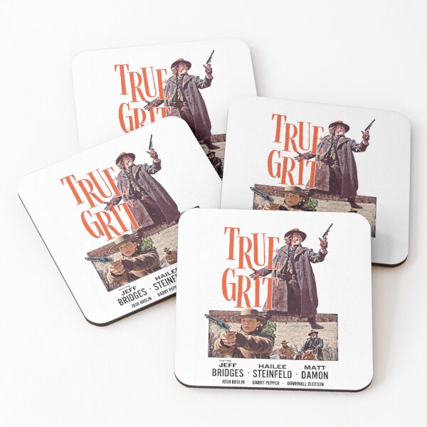 Item preview, True Grit (2010) retro poster design designed and sold by jackbooks.