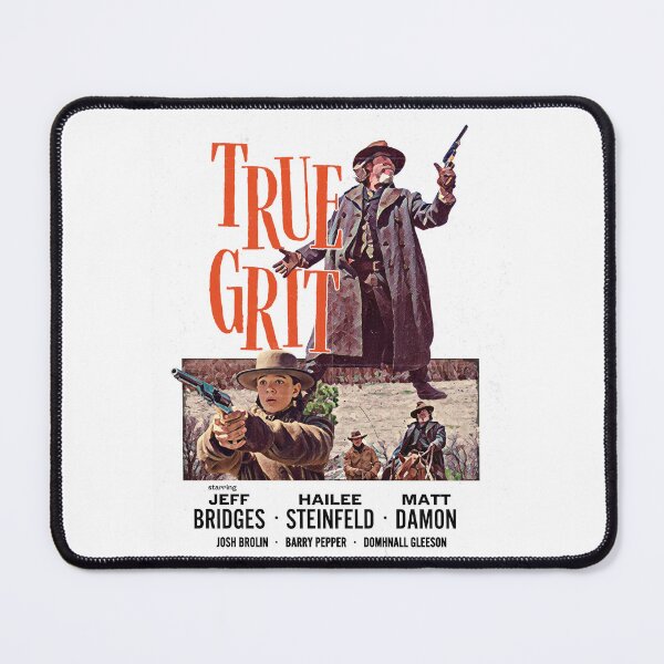 Item preview, True Grit (2010) retro poster design designed and sold by jackbooks.